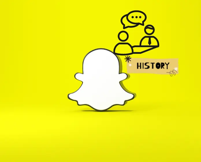 How to see Snapchat conversation history