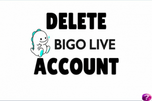 How do you delete a BIGO live account