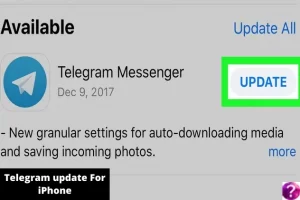Telegram update For iPhone
