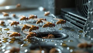 Signs of Drain Fly Infestation