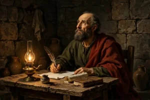 Paul the Apostle praying about his thorn in the flesh, 2 Corinthians 12